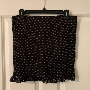 DKNY strapless top Black and Tan size 12